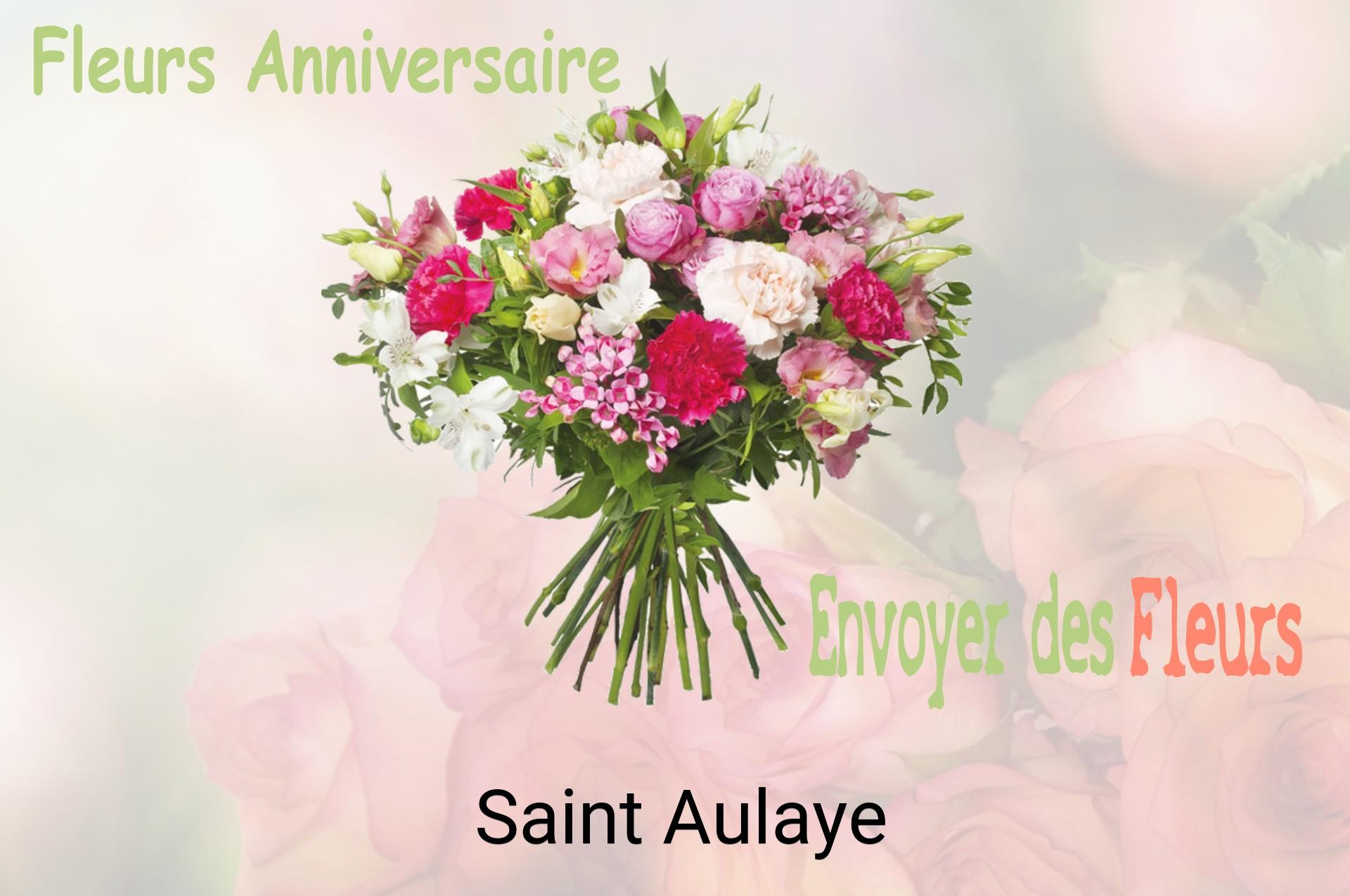 Bouquet de fleurs d’anniversaire livré à Saint-Aulaye